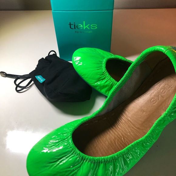 galactic green tieks